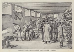 تفتيش مخبز عسكري روسي في وارسو بواسطة يوهان نيبوموك شونبيرج